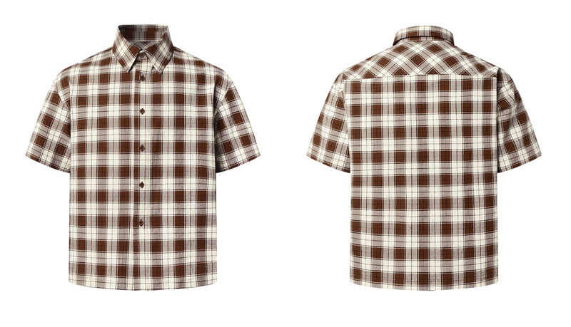 American Brown Retro Check N5531