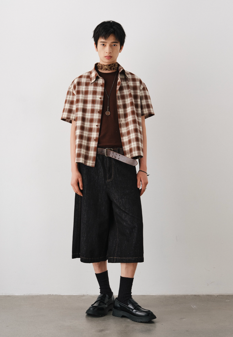 American Brown Retro Check N5531