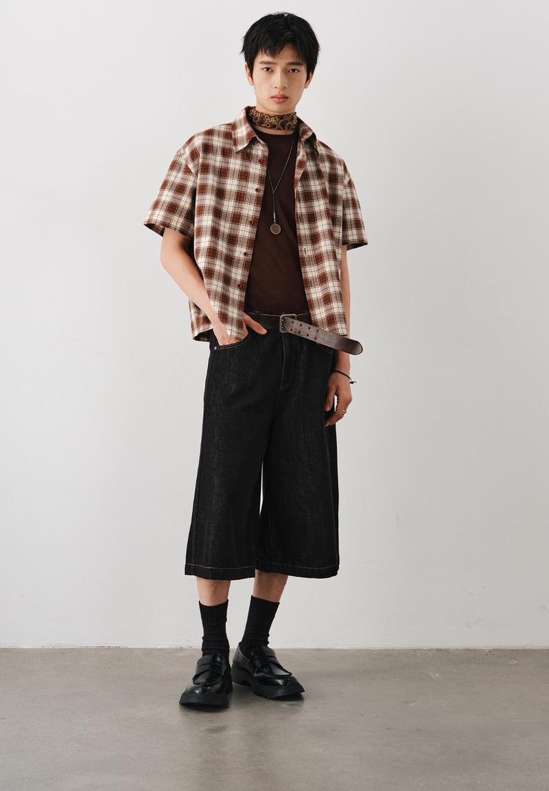 American Brown Retro Check N5531