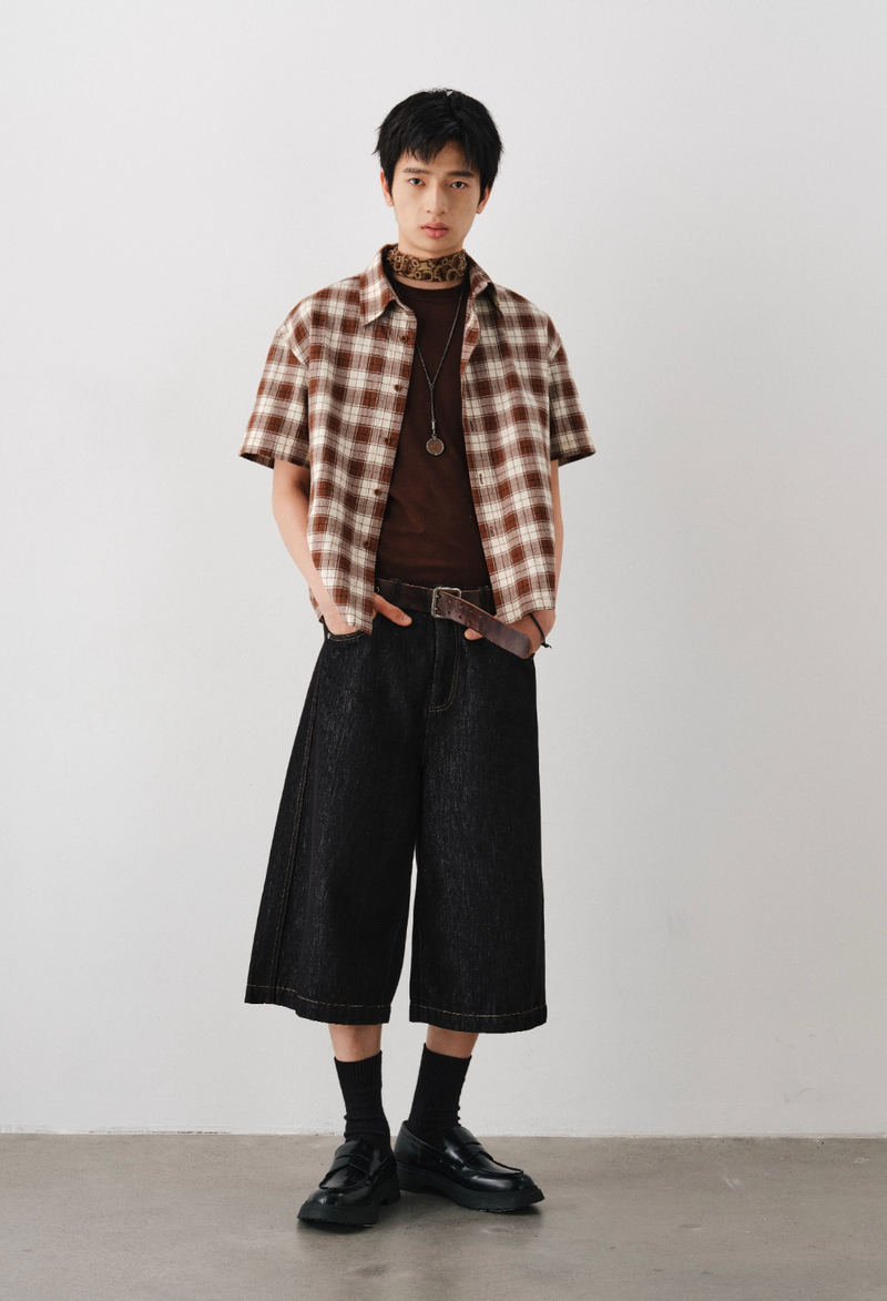 American Brown Retro Check N5531