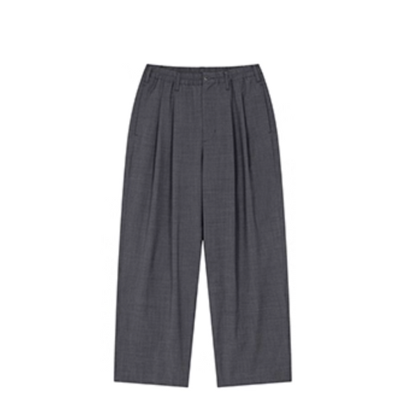 Double pleated casual pants N5551