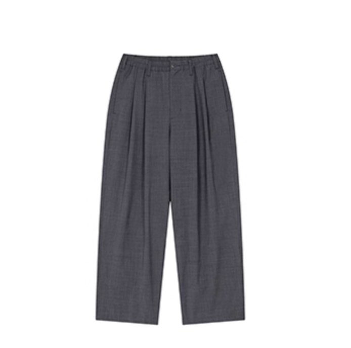 Double pleated casual pants N5551