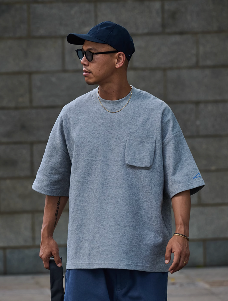 ヘビーウェイト コットンブレンド ポケットTシャツ / Pocket T-shirt   N5588