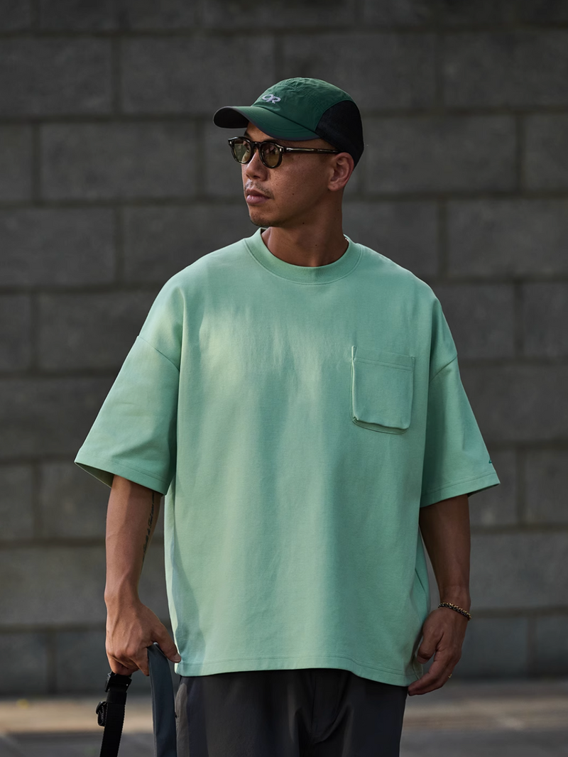 ヘビーウェイト コットンブレンド ポケットTシャツ / Pocket T-shirt   N5588