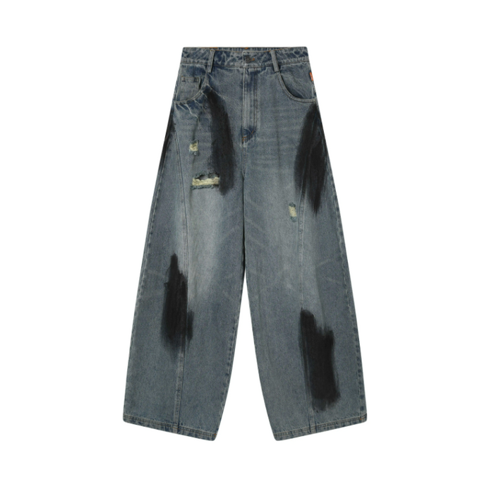 パンツ number nine archive skinny denim pant 00's Ifsixwasnine Archive laced zipper flare denim pants
