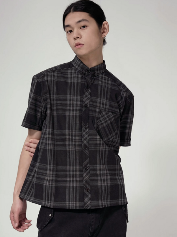 ソフトチェック リラックスシャツ / Tartan check shirt   N5605
