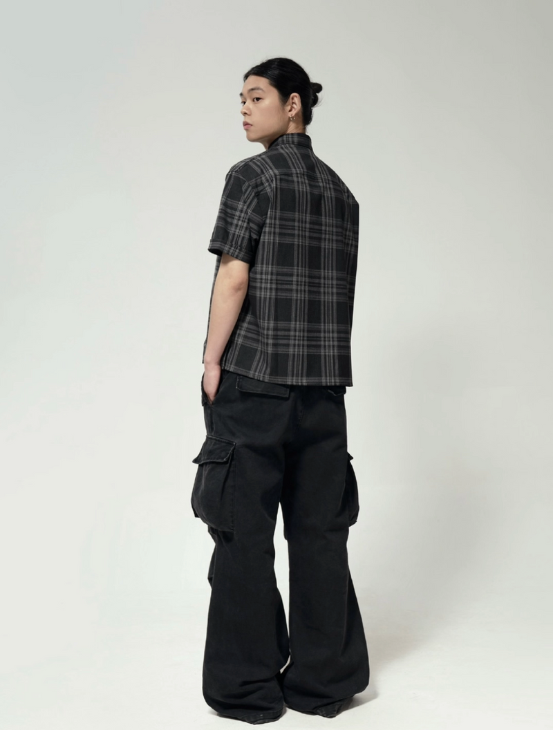 ソフトチェック リラックスシャツ / Tartan check shirt   N5605