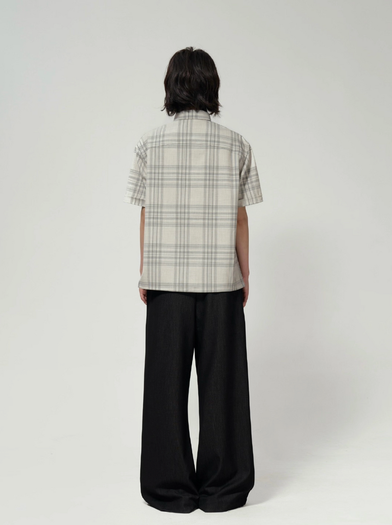 ソフトチェック リラックスシャツ / Tartan check shirt   N5605