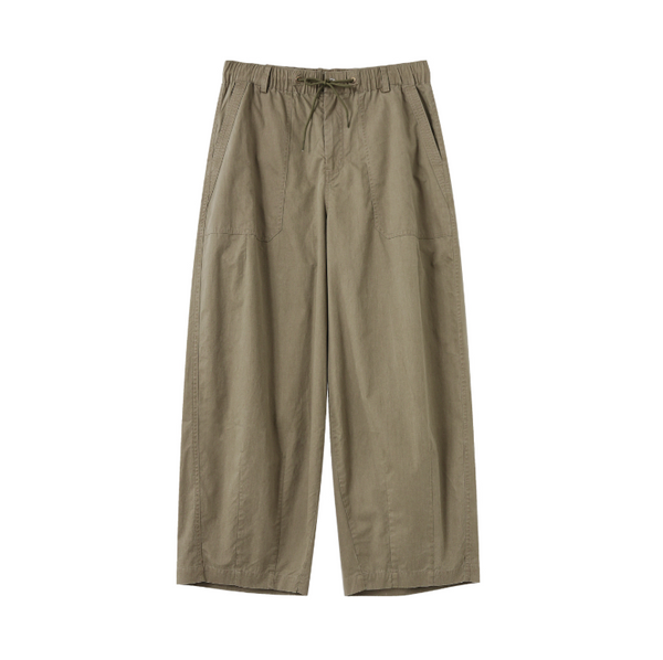 ドローストリング・ベイカーワイドパンツ / Washed pants   N5608