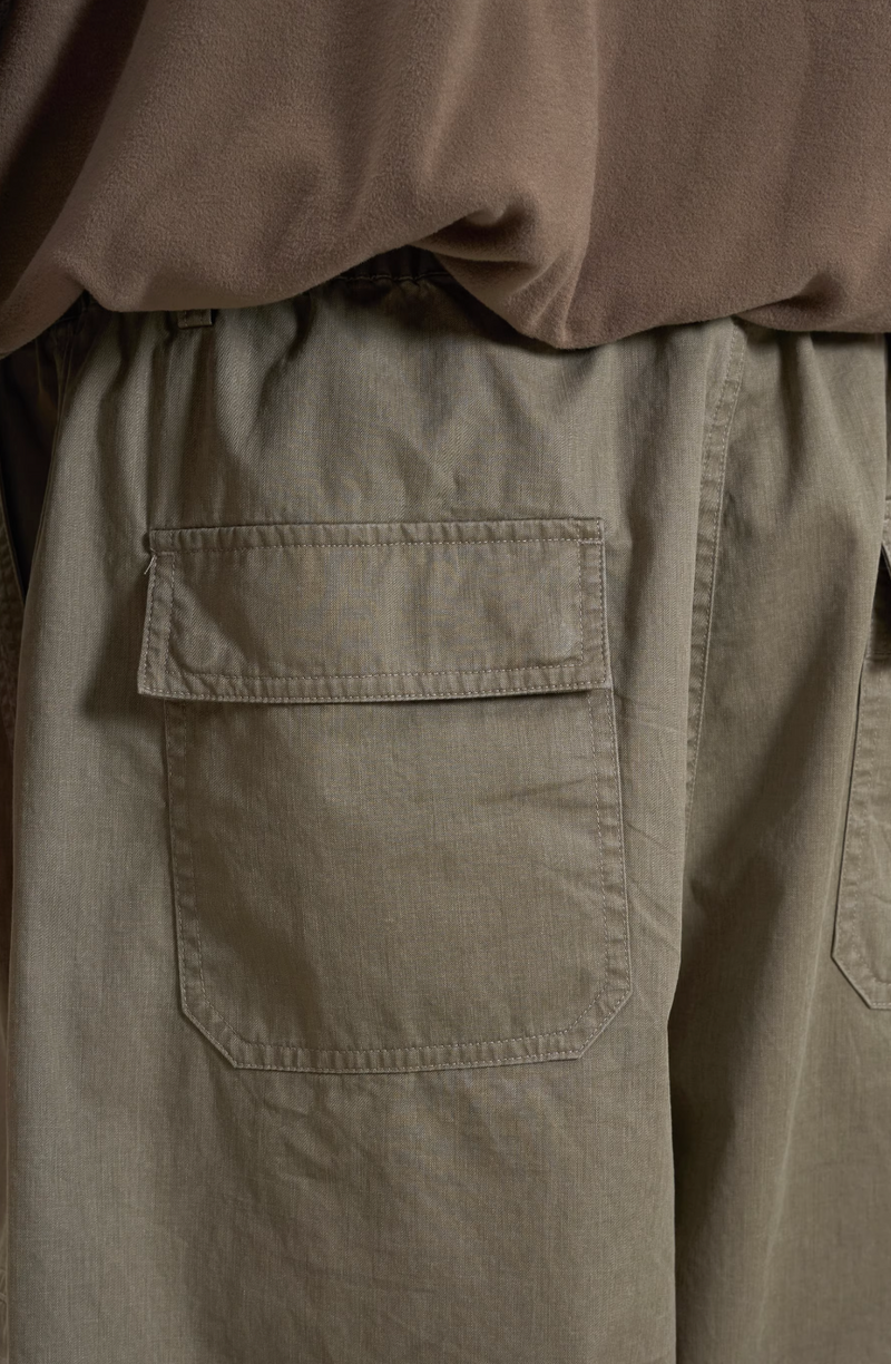 ドローストリング・ベイカーワイドパンツ / Washed pants   N5608