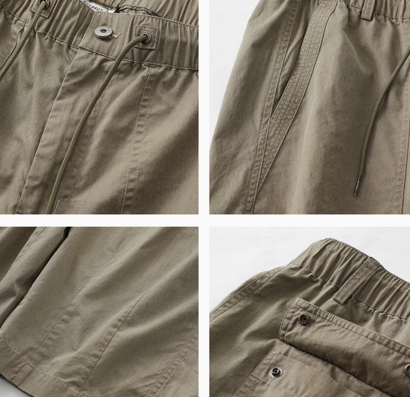 ドローストリング・ベイカーワイドパンツ / Washed pants   N5608