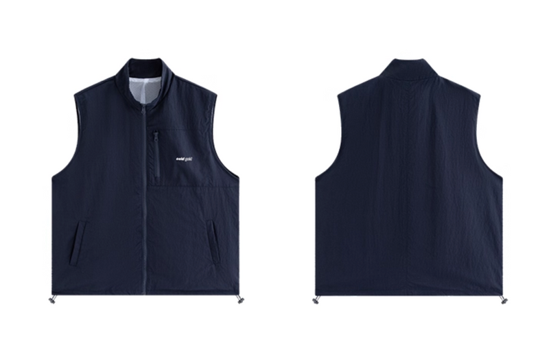 ナイロン・ジップアップベスト / Waterproof nylon zip vest   N5610