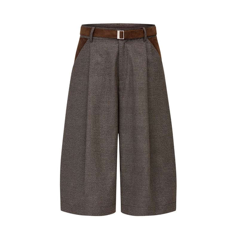 Cropped Half-Wide Pants N5679