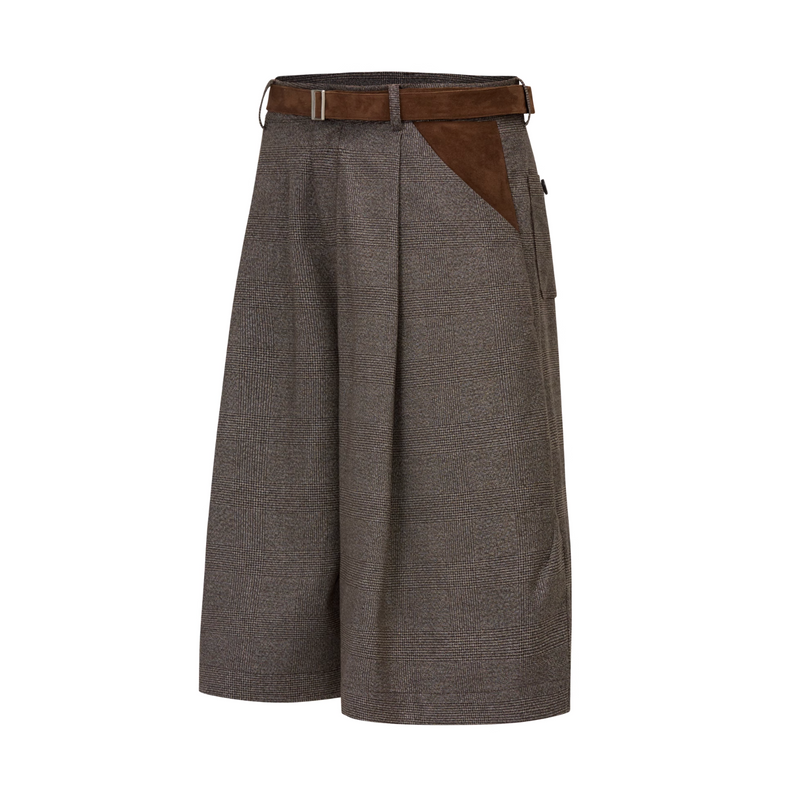 Cropped Half-Wide Pants N5679
