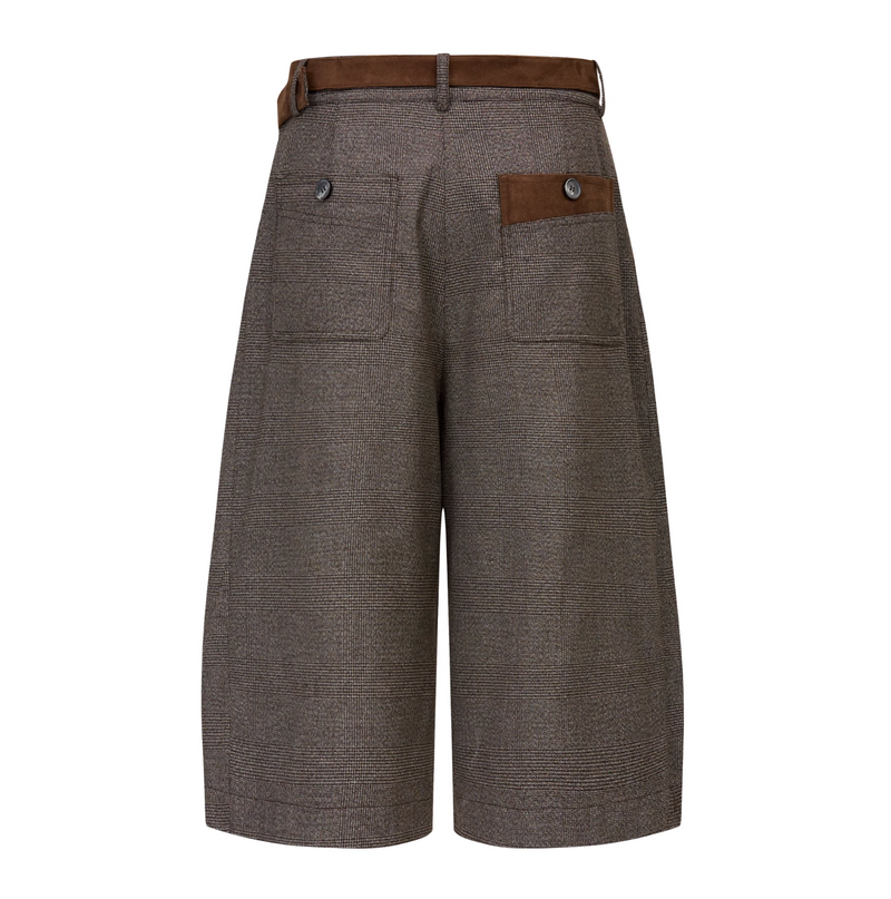 Cropped Half-Wide Pants N5679