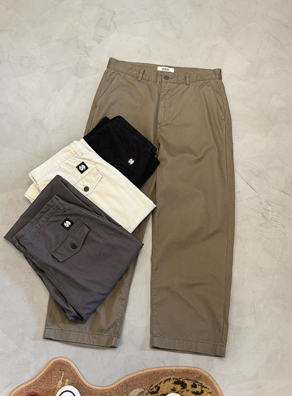 Basic Straight Pants N5646