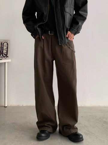 ダブルニー・ワイドチノパンツ N5664