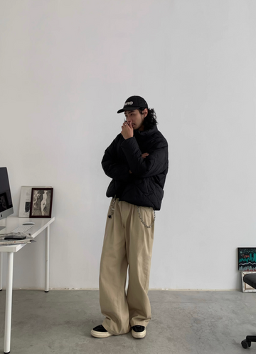 (古着)00s oldnavy ワイドチノ ストレートパンツ cityboy 古着)00s oldnavy ワイドチノ ストレートパンツ cityboy