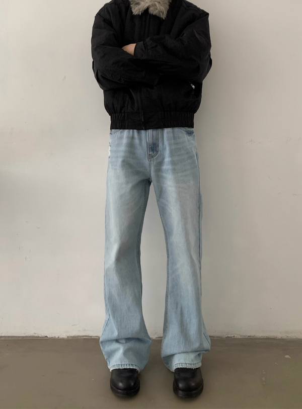 blue wash jeans   N5690
