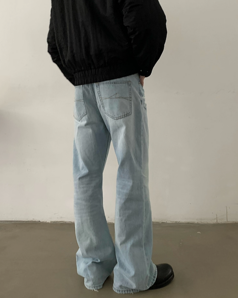 blue wash jeans   N5690