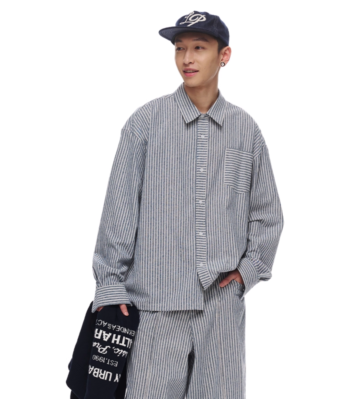 ヒッコリーストライプ・シャツ  N5717