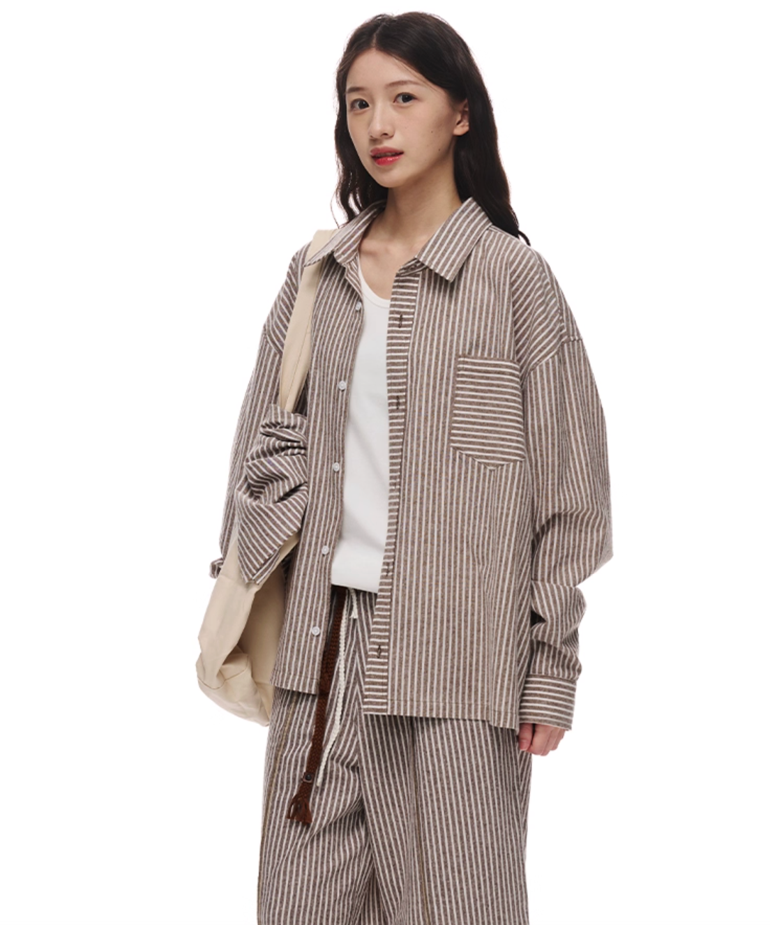 ヒッコリーストライプ・シャツ  N5717
