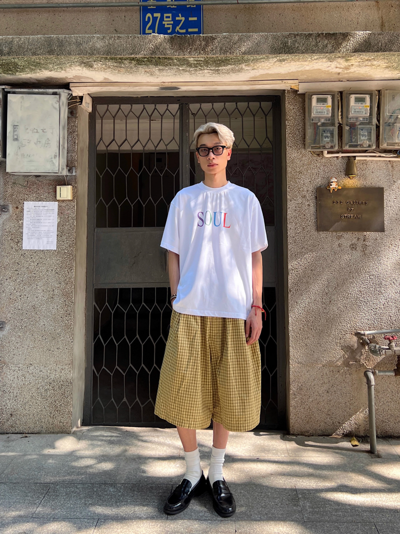 マルチカラーロゴ・プリントTシャツ  N5755