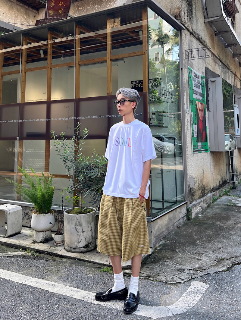 マルチカラーロゴ・プリントTシャツ  N5755