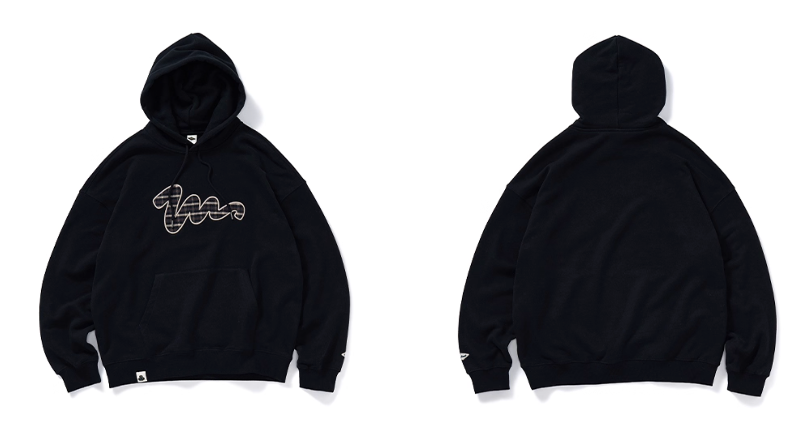 Check logo hoodie   N5842