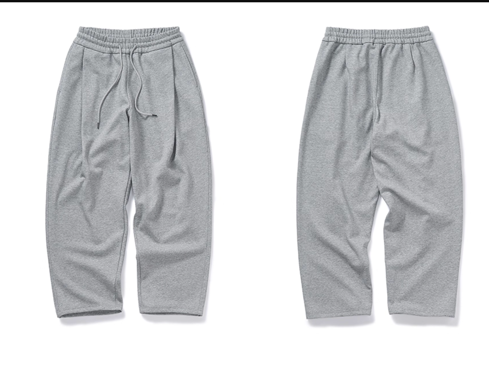 pleated sweatpants N5843