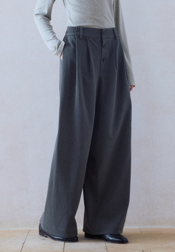 グルカ風ツータックワイドスラックス N5889