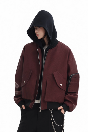 レイヤード風フードドッキングMA-1 N5933