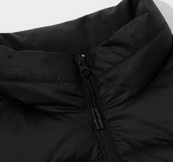 90%ホワイトダックダウン・防風撥水ボーダーキルトジャケット　N5950