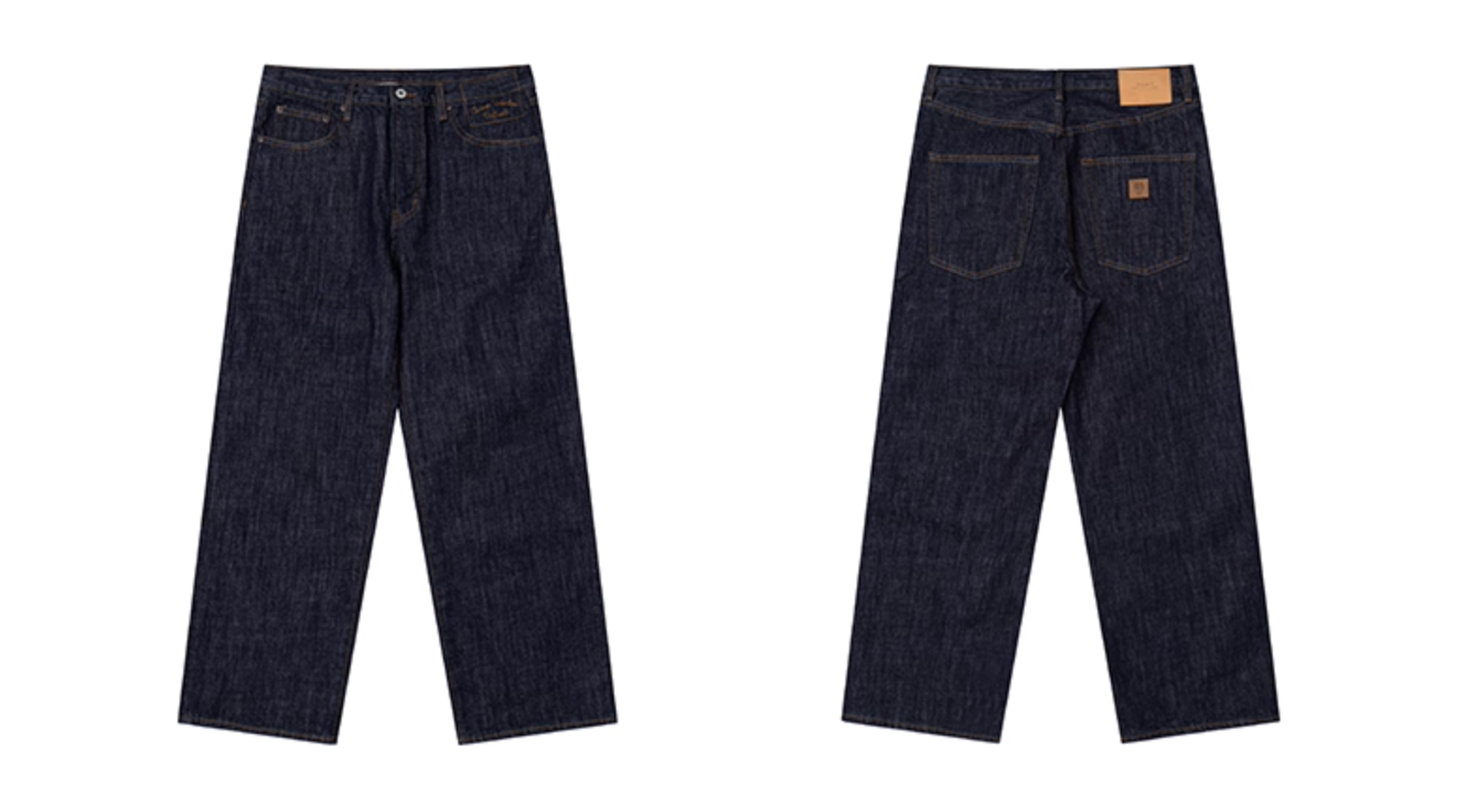 16ozスラブデニム・ワイドストレート N5999