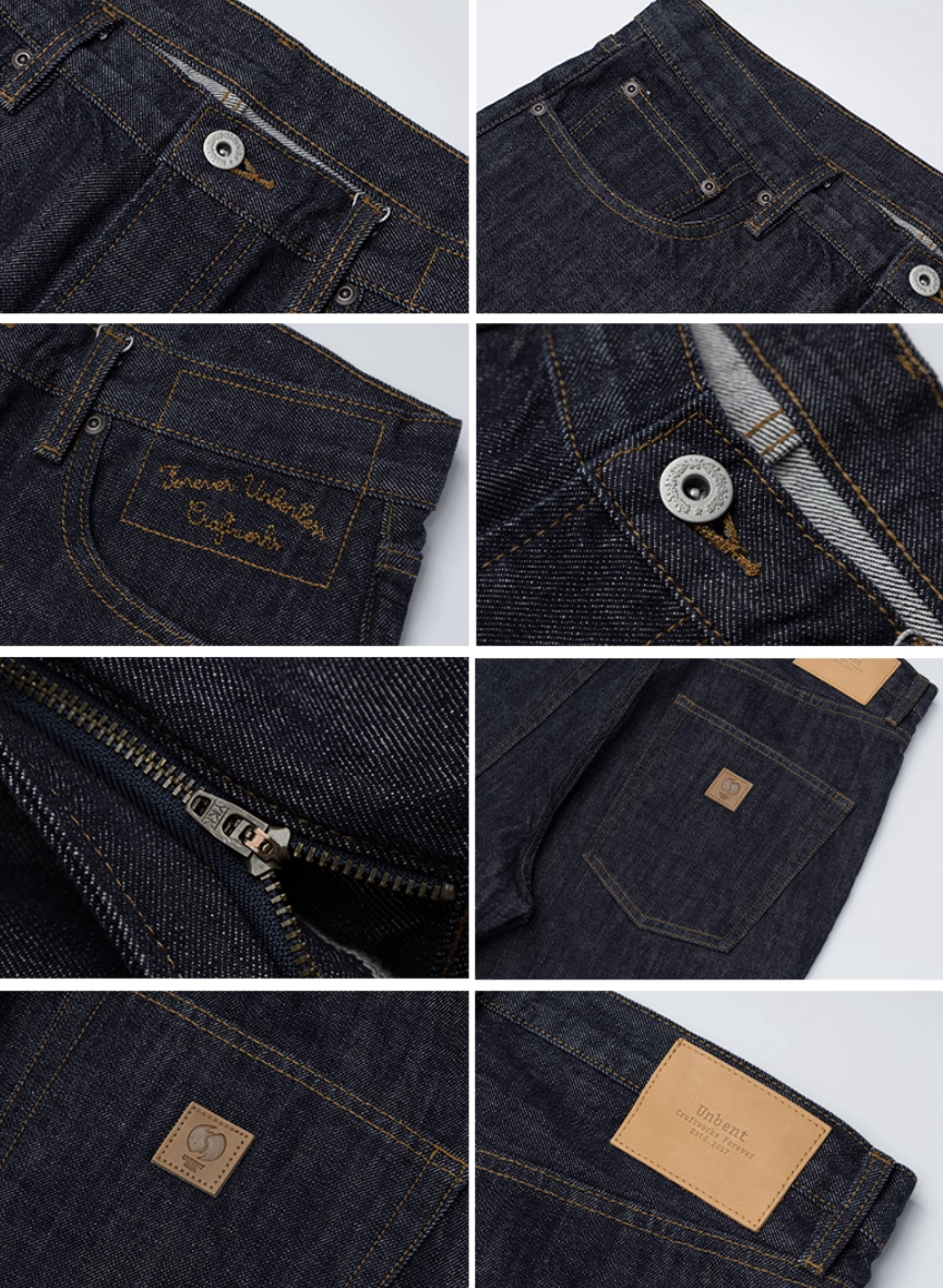 16ozスラブデニム・ワイドストレート N5999