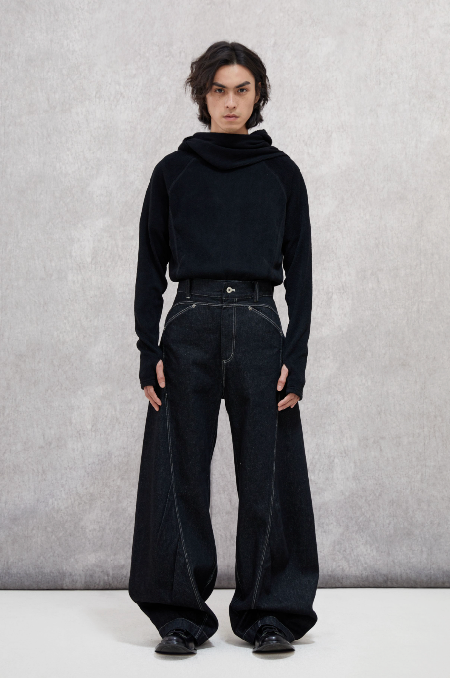 13OZ　ステッチヘビーウエイトカーブデニム N6095