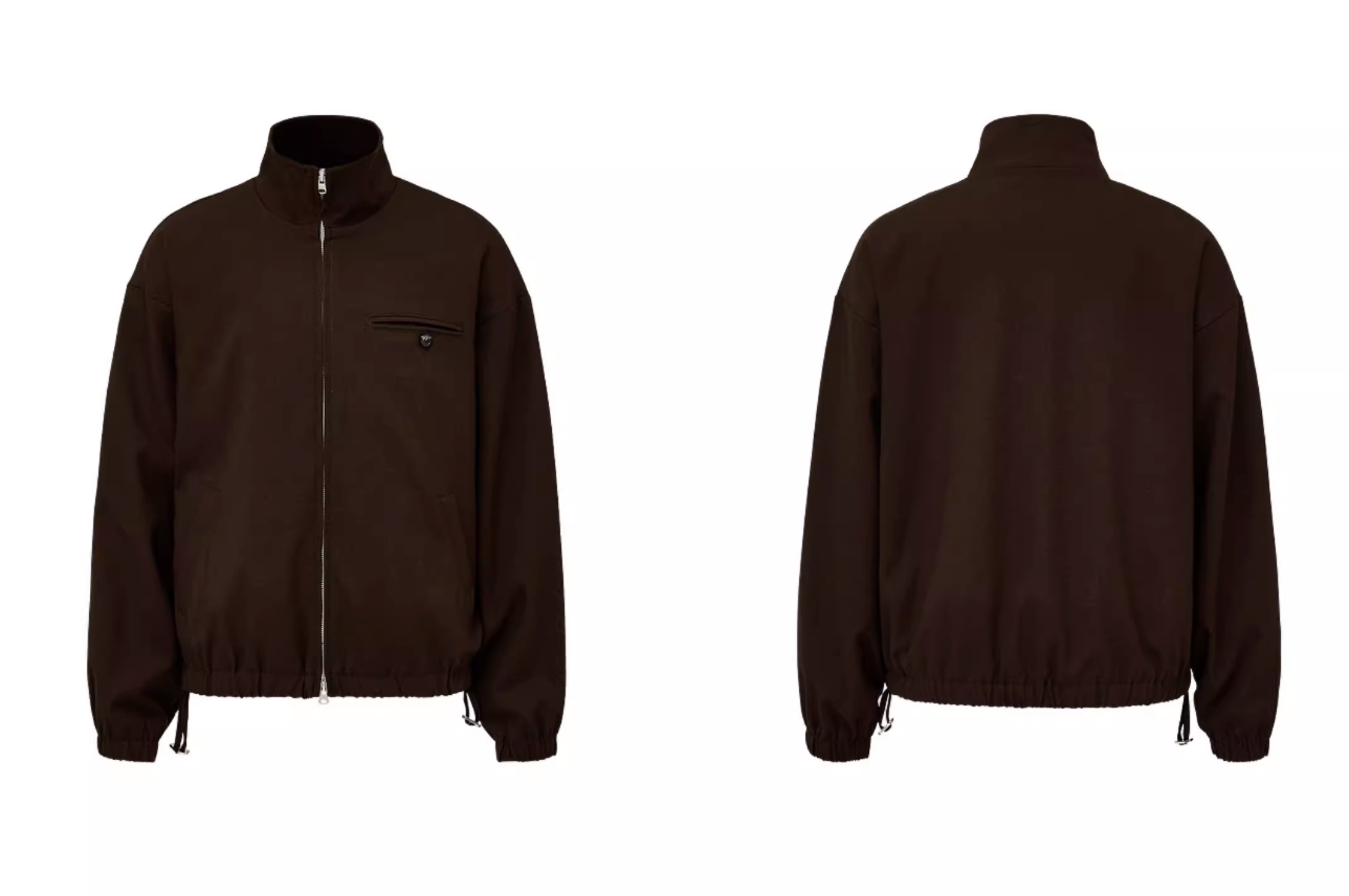 テンセルリネン・ジップブルゾン　N6126