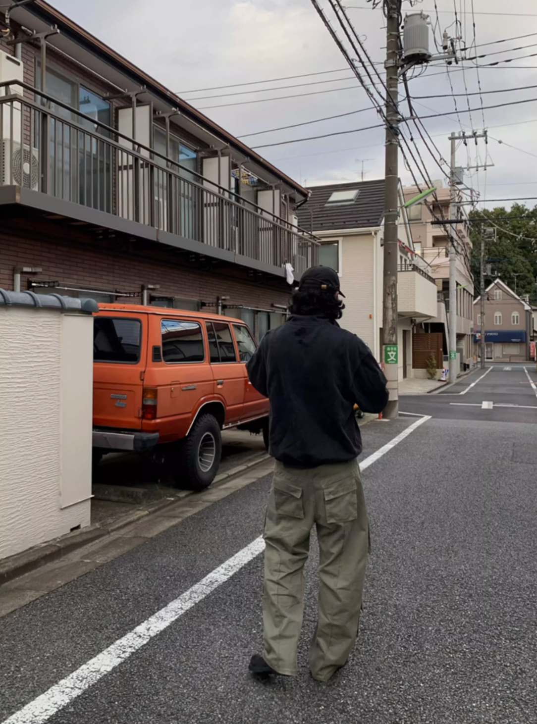 430G ウォッシュド加工ハーフジップスウェット N6133