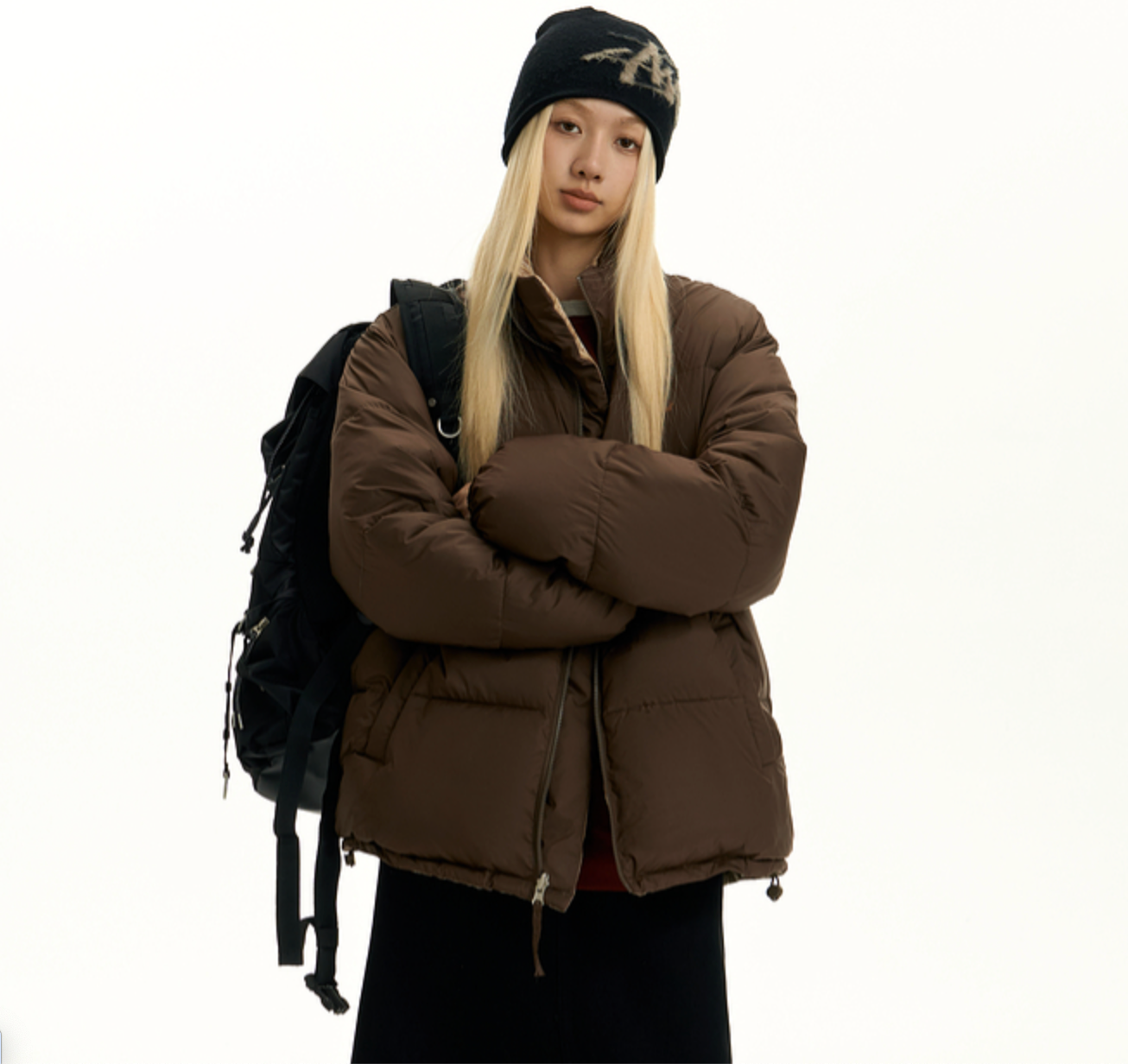 リバーシブル中綿スタンドカラージャケット N6162