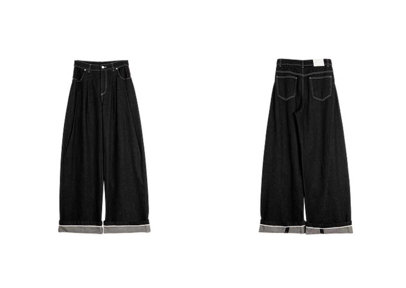 フレンチシック・ワイドデニム N6169