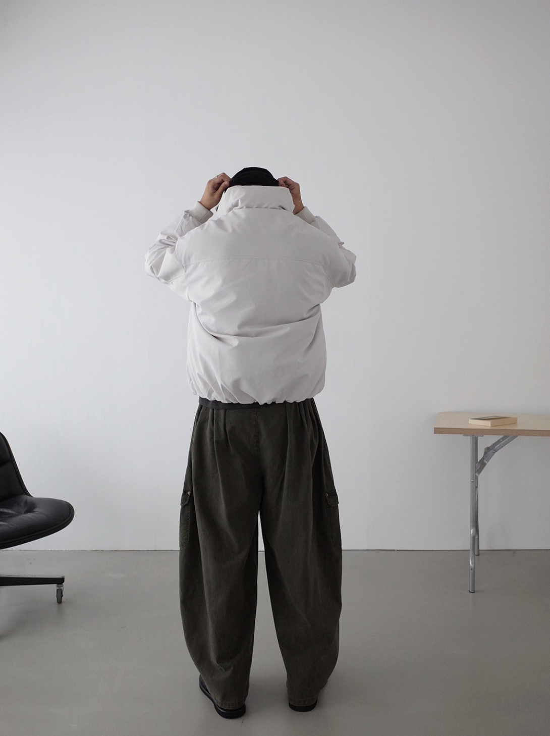 カーブドワイド 多ポケットウォッシュドカーゴ N6138