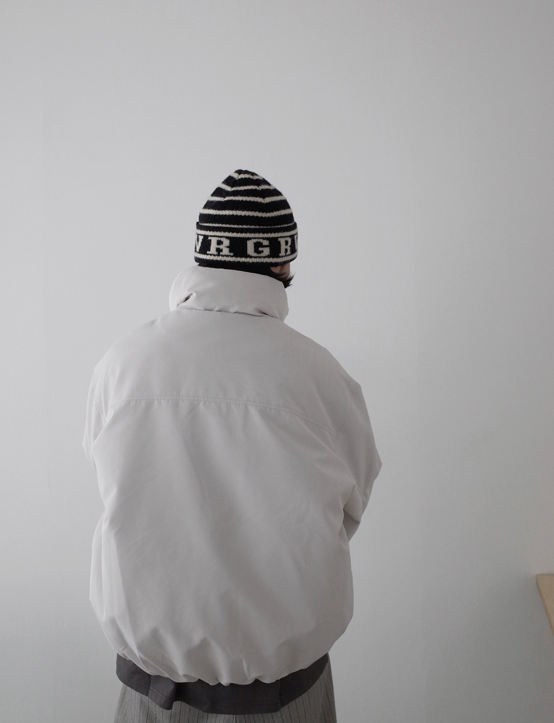 ミニマル・ボリュームダウンブルゾン　N6197