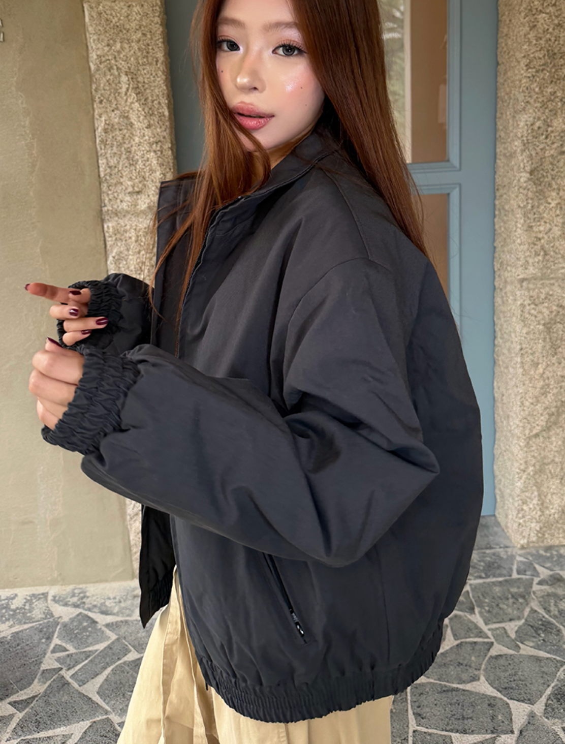 3Mシンサレート搭載・3レイヤー・スタンドカラーコーチJKT　N6224