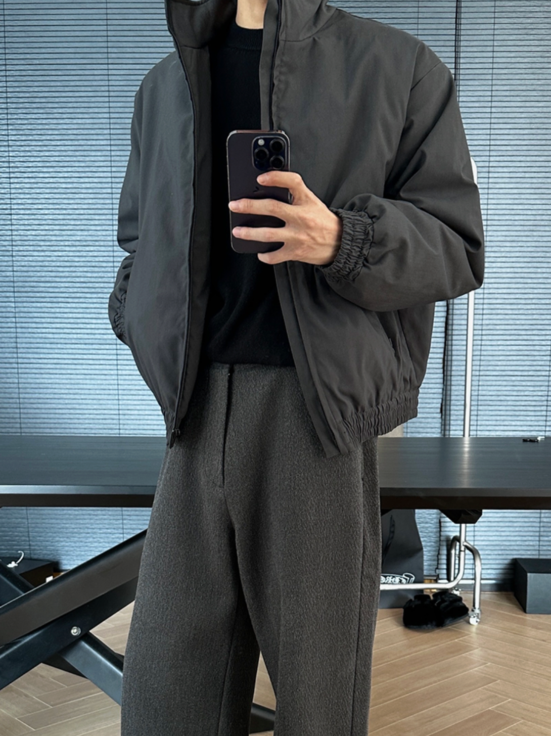 3Mシンサレート搭載・3レイヤー・スタンドカラーコーチJKT　N6224