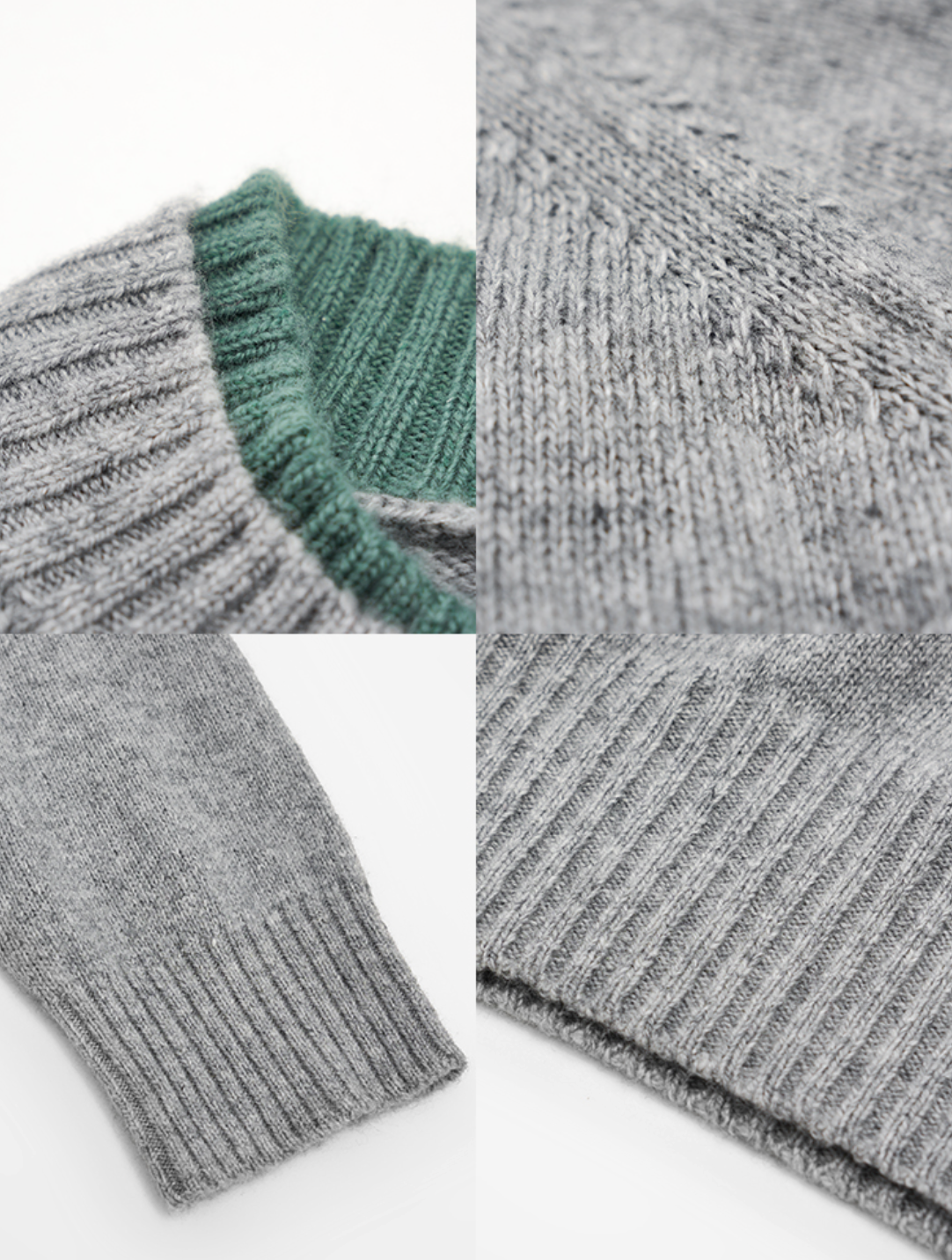 33%シープウール・ラグランスリーブ・クルーネックニット N6227