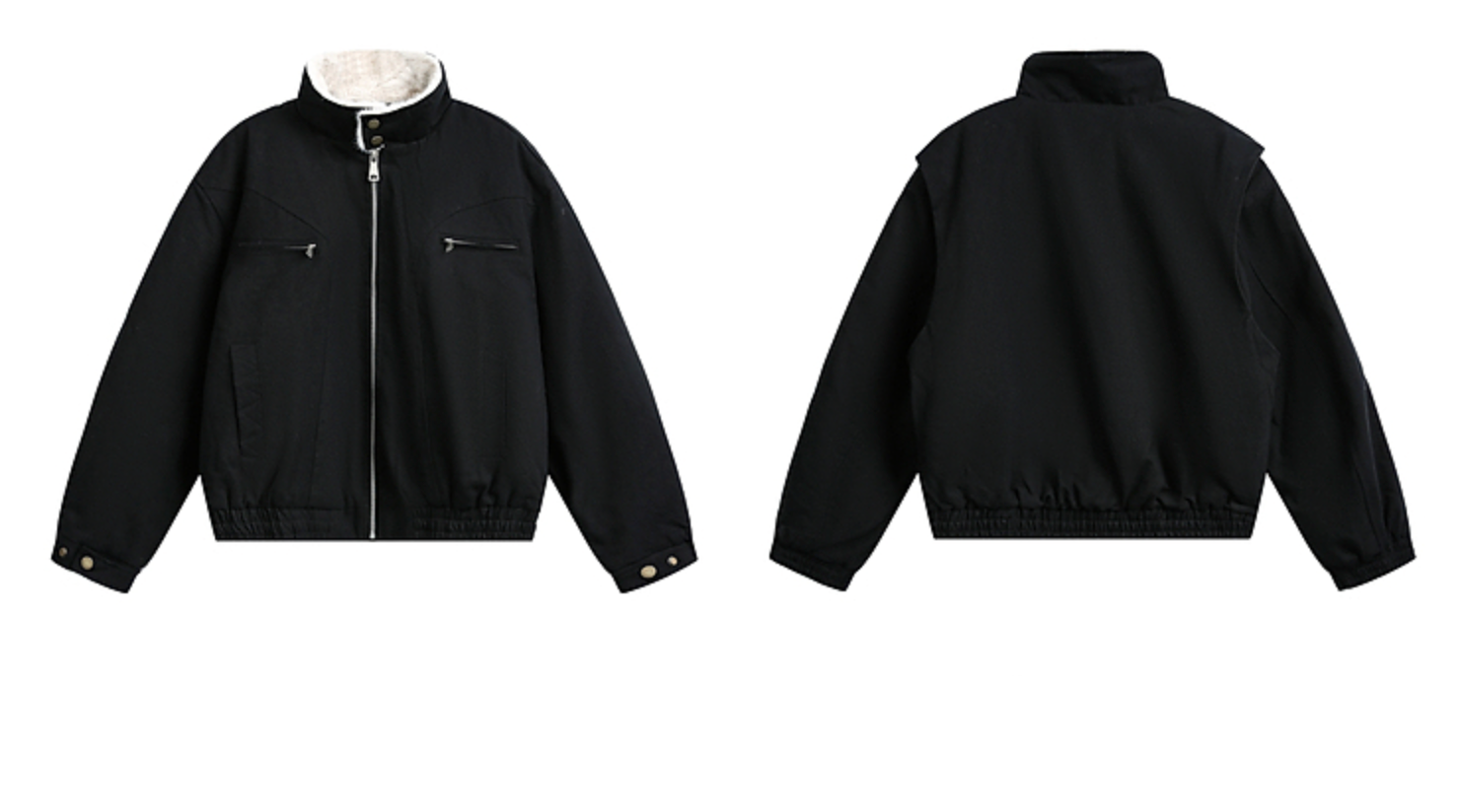 スタンドカラーショート中綿ブルゾン N6247