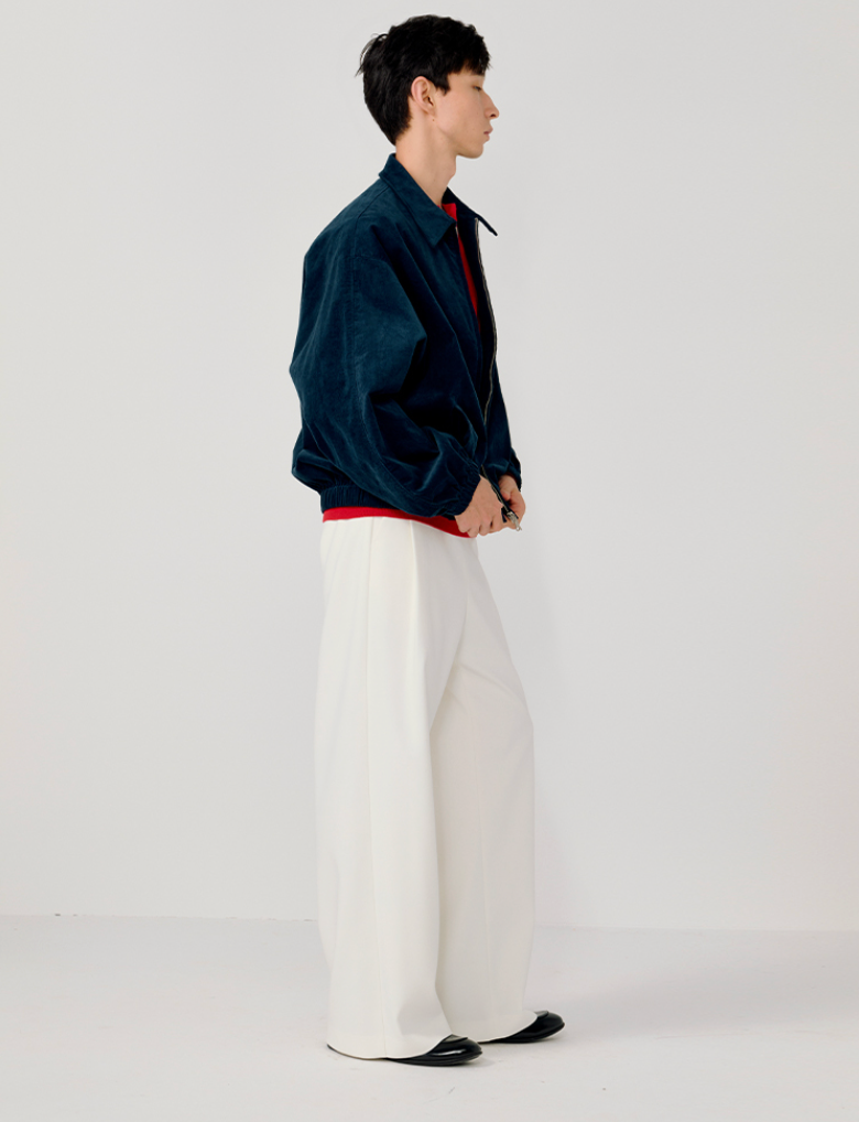 90sウォッシュコーデュロイ バックル襟ワークジャケット　N6313