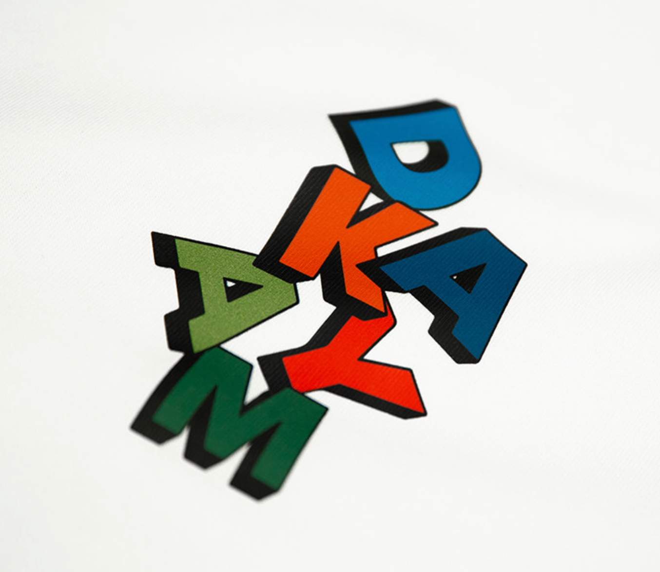 キューブロゴ プリント ヘビーウェイト ロングT　N6381