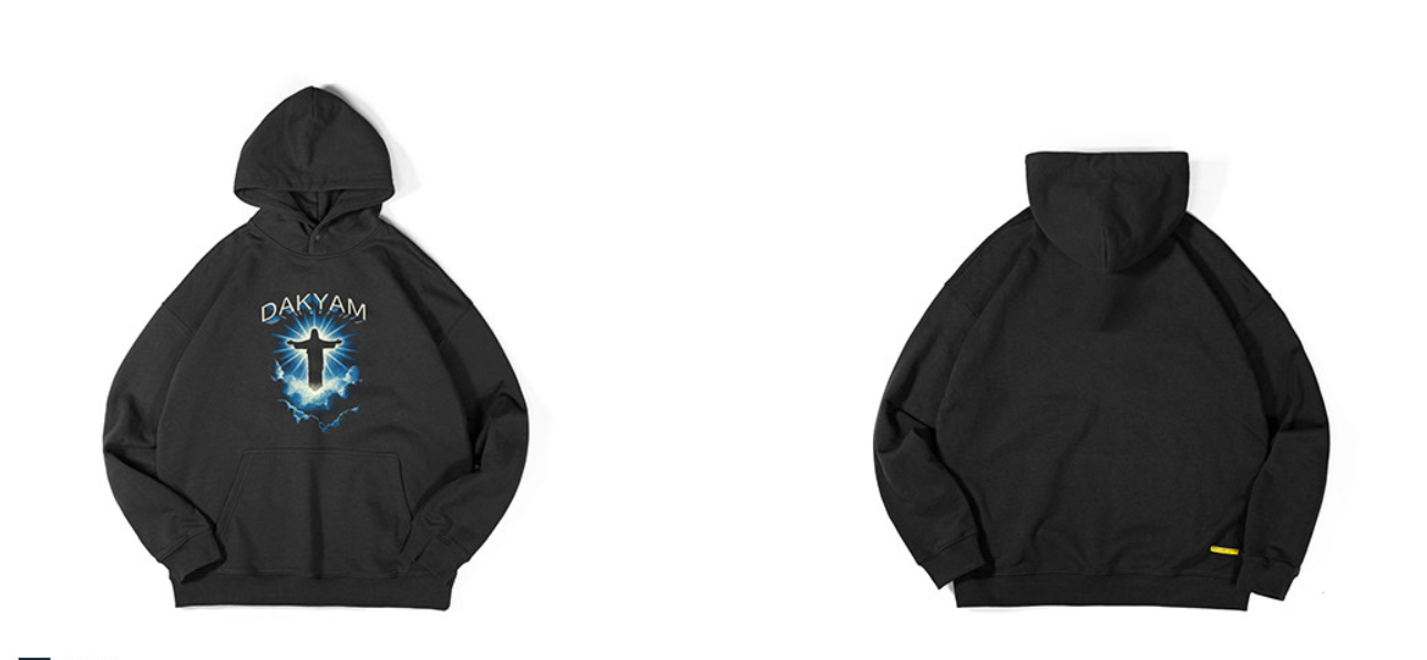 【380G】ヘイローグラフィックプルオーバーフーディ　N6382