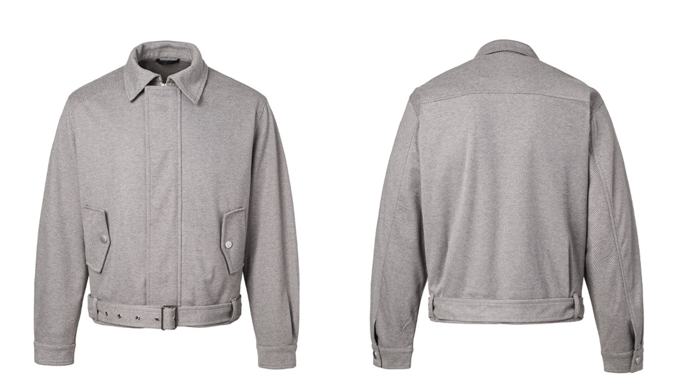 タイディテール フラワーネップ ウールジャケット　N6478